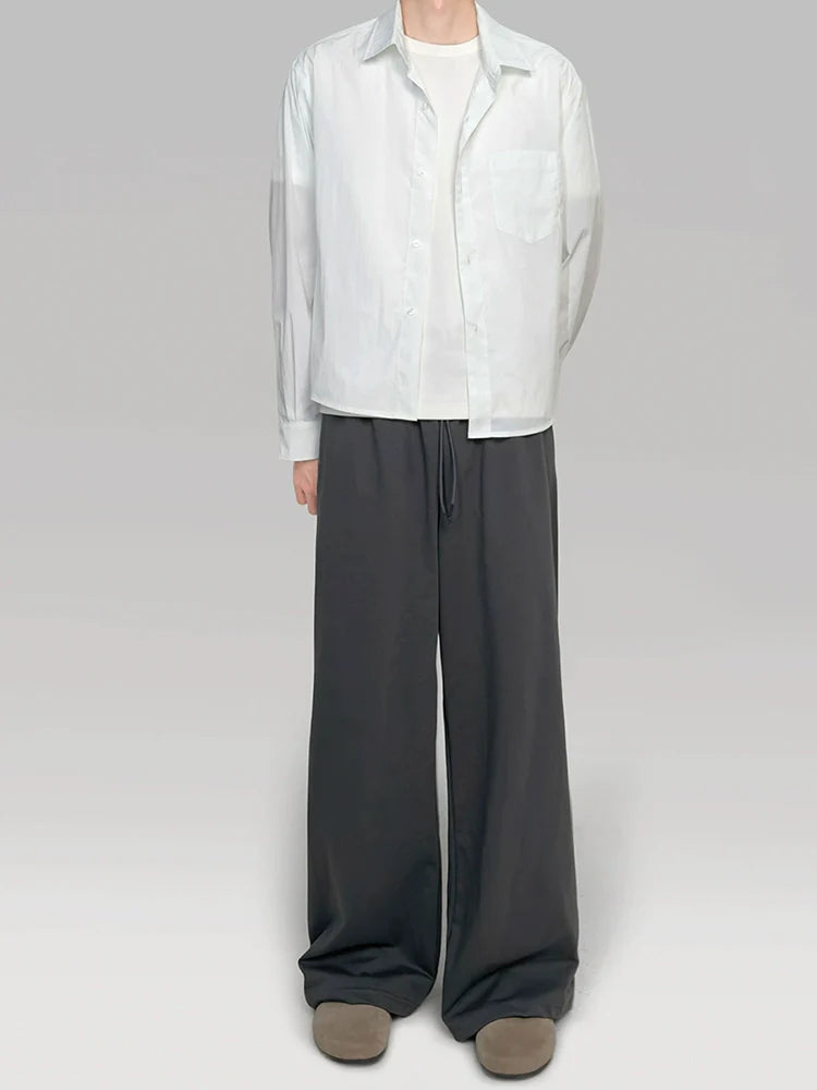 PLUS NO LOGO Loose Wide-leg AC Version Trousers