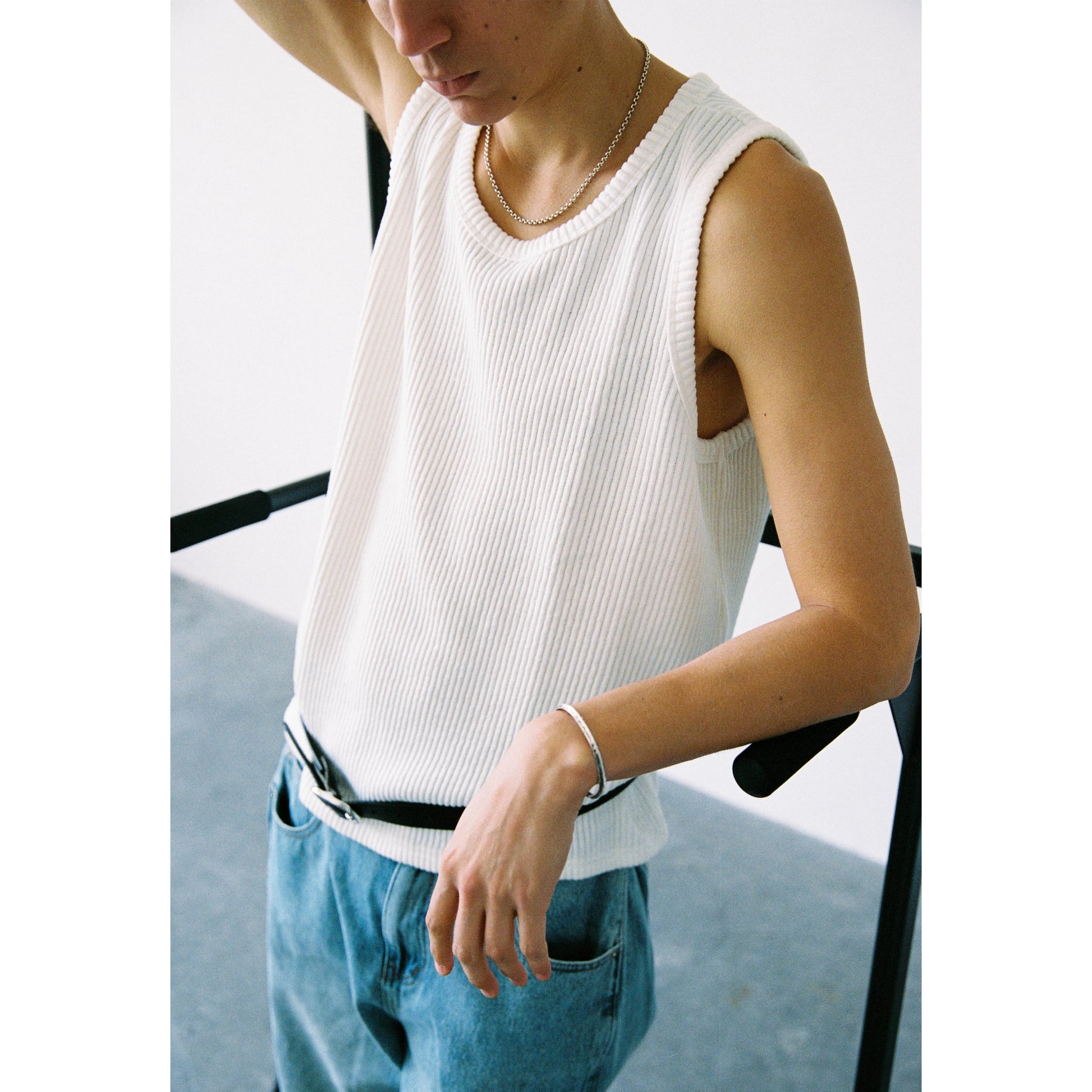 Anniehall Textured Heavy Vest