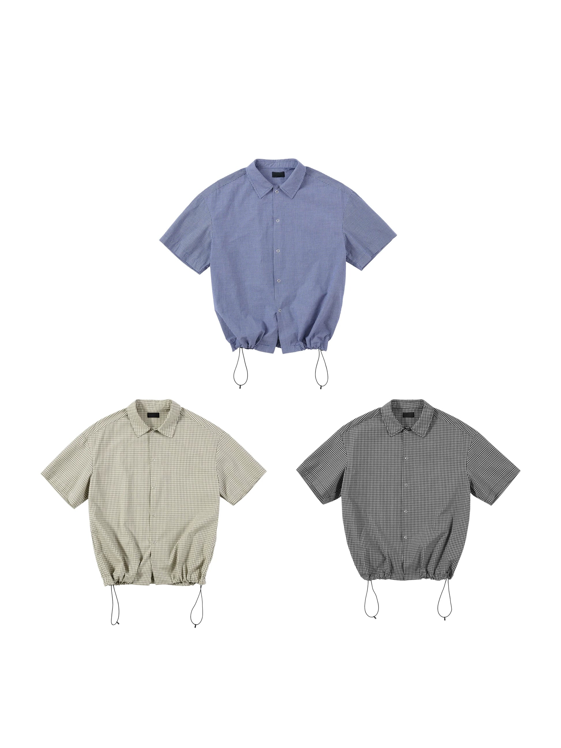 PLUS NO LOGO Miu Plaid Shirt