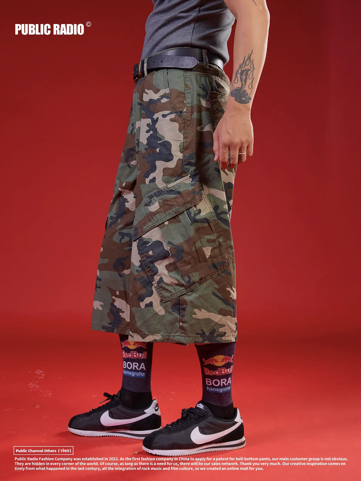 PUBLICRADIO Vintage Heavy Industry Street Combat Pants