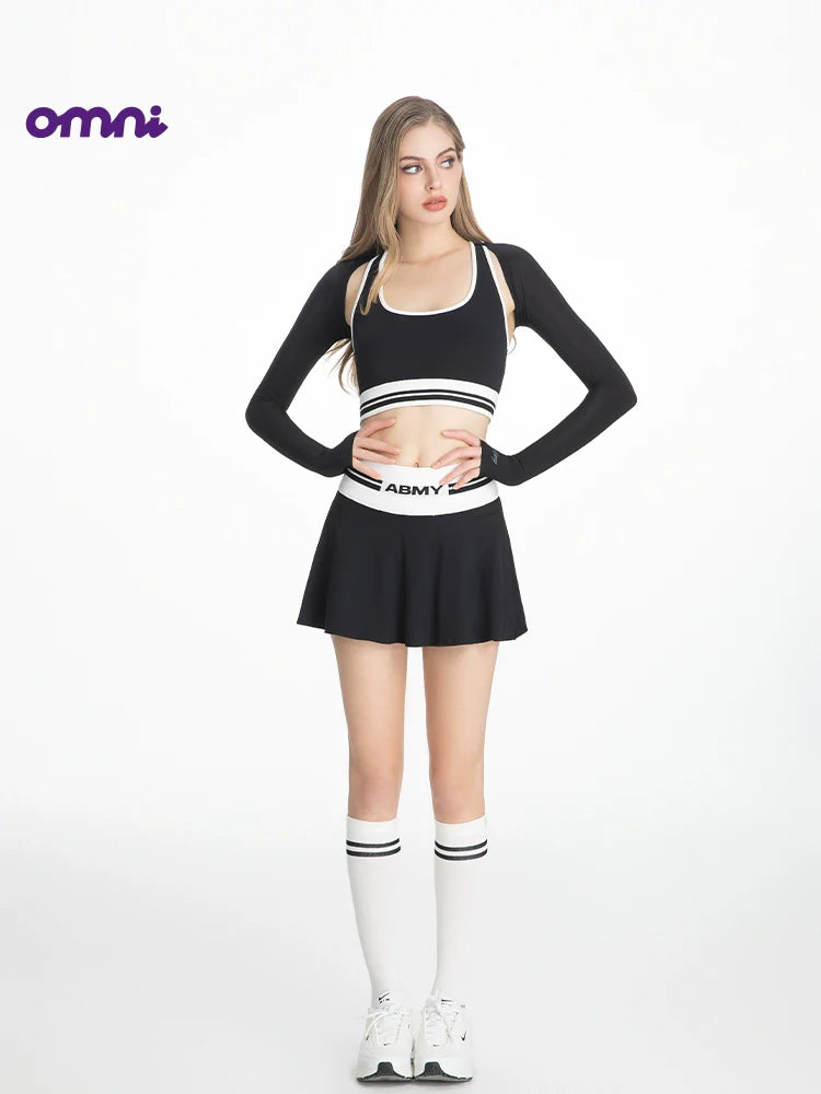 ABMY Sports Contrasting I-shaped Sling Vest