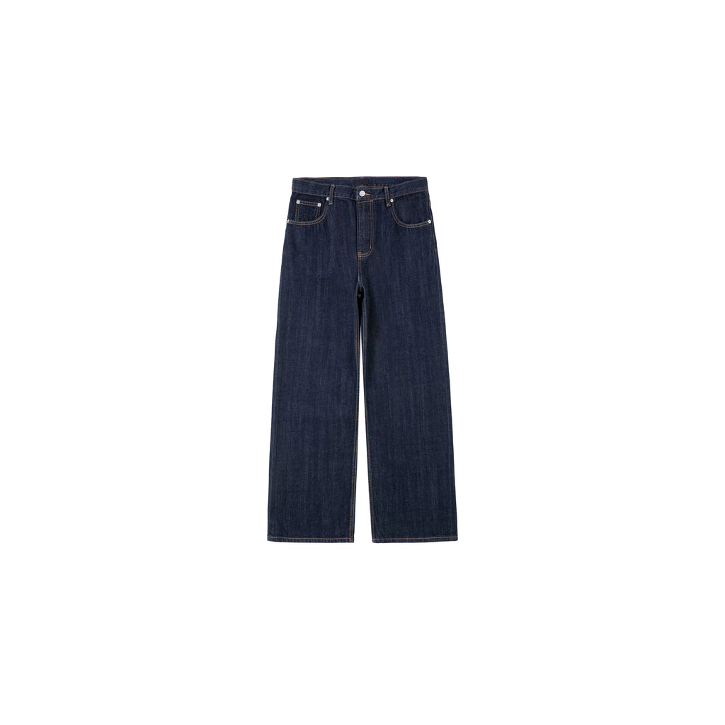 PLUS NO LOGO Loose Straight Primary Color Jeans