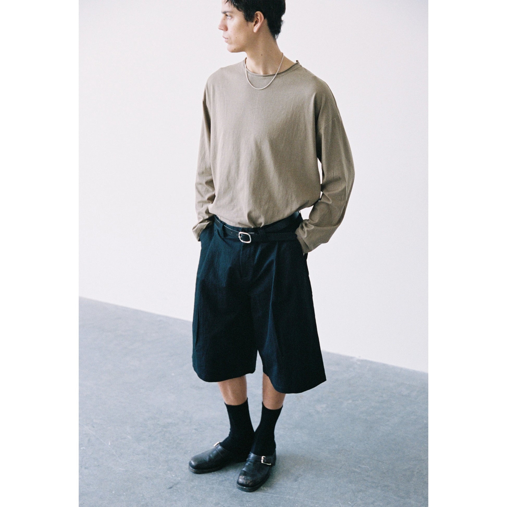 Anniehall Washed Textured Blockbuster Shorts