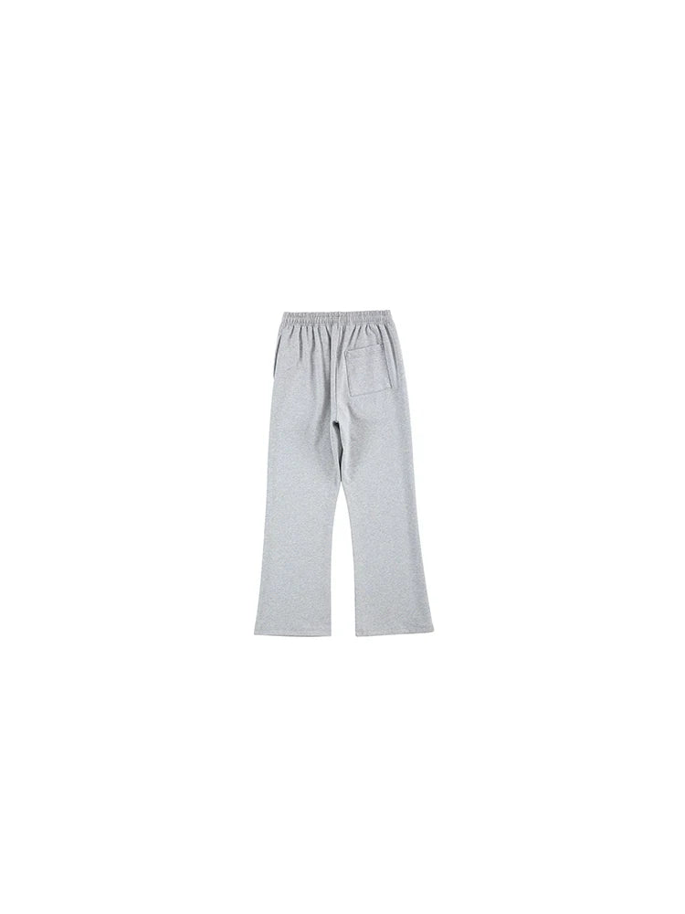 PLUS NO LOGO Loose Casual Versatile Micro-pull Sweatpants