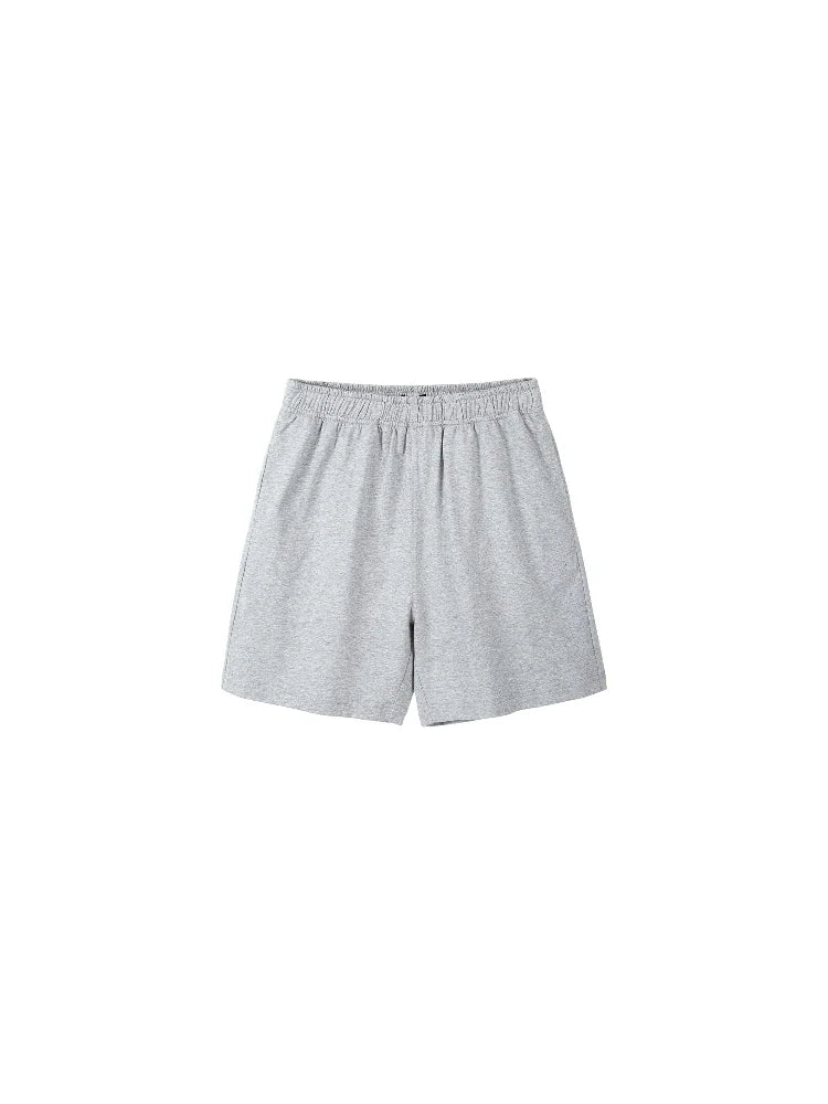 PLUS NO LOGO Thin Elastic and Breathable A-word Sports Shorts