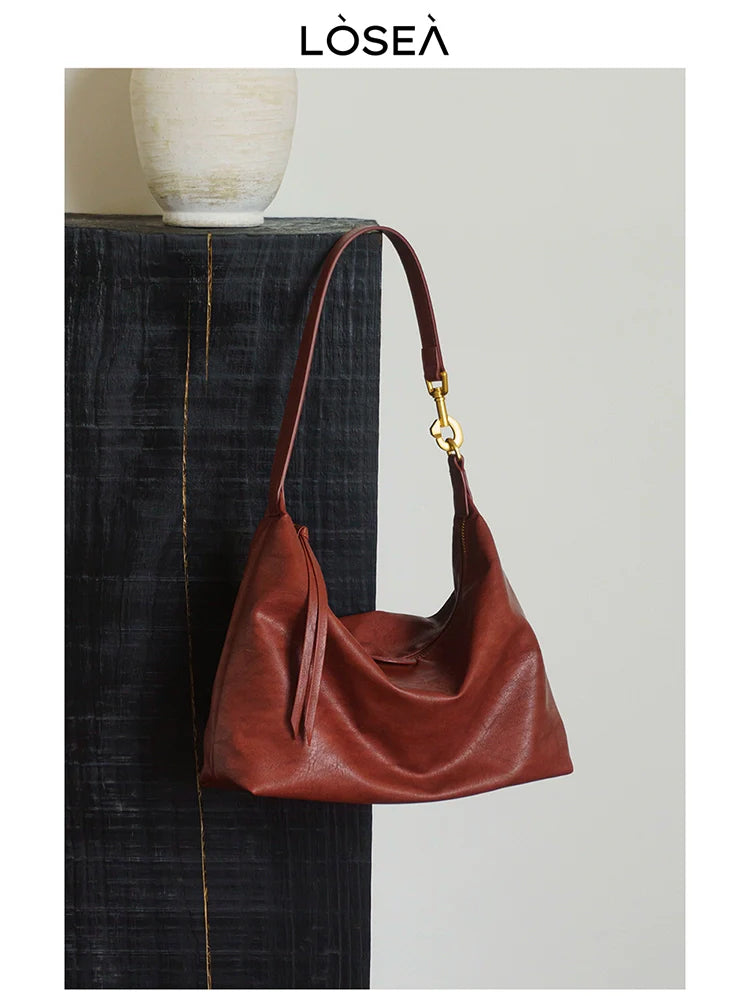 LOSEA New Chinese Minimalist Underarm Bag