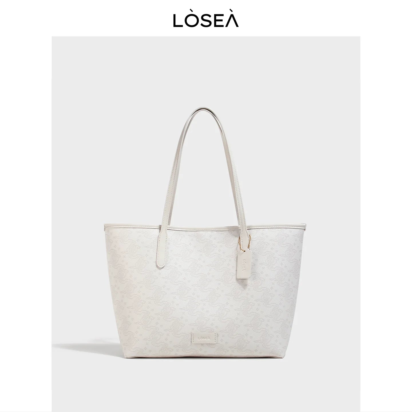 LOSEA Ruyi Moire Casual Simple Tote Bag