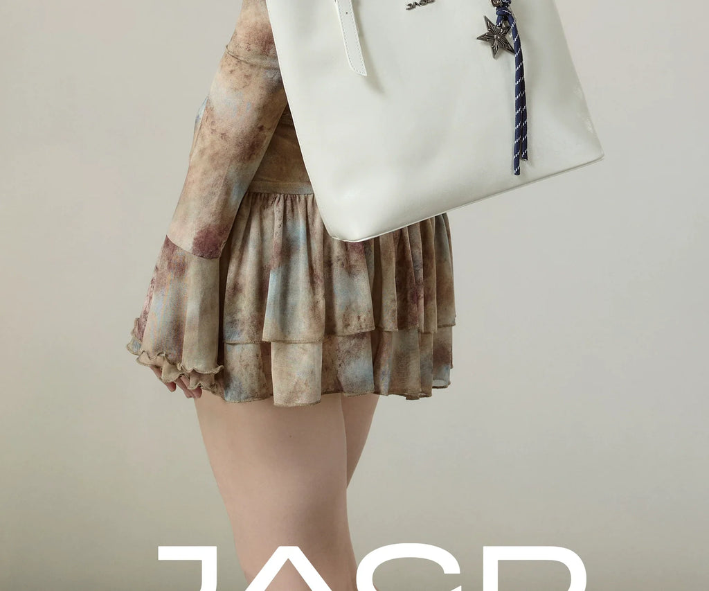 JACD Minimalist Wind Tote Bag Large Capacity