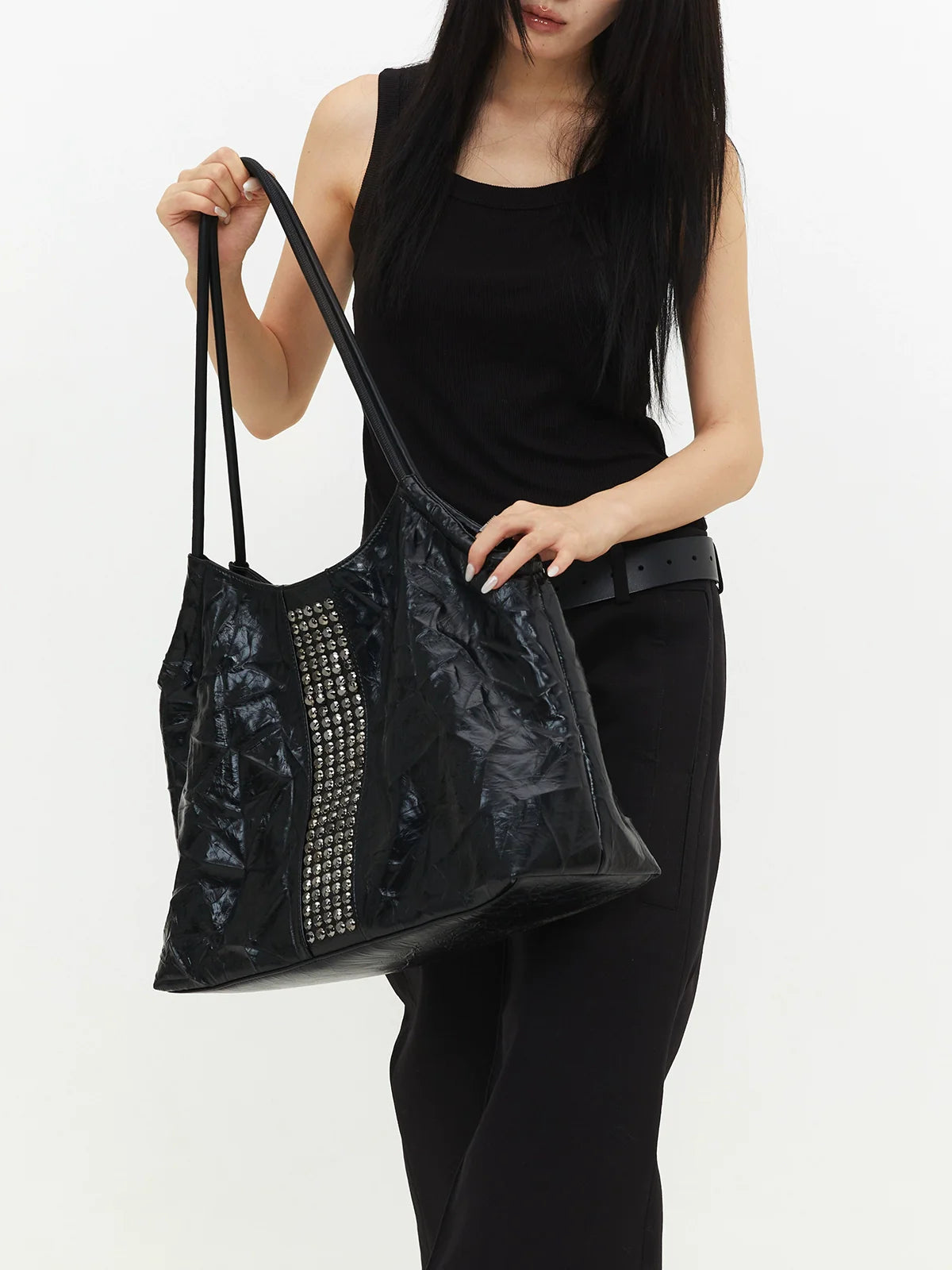 BINGBONG Large Capacity Commuter Shoulder Tote Bag