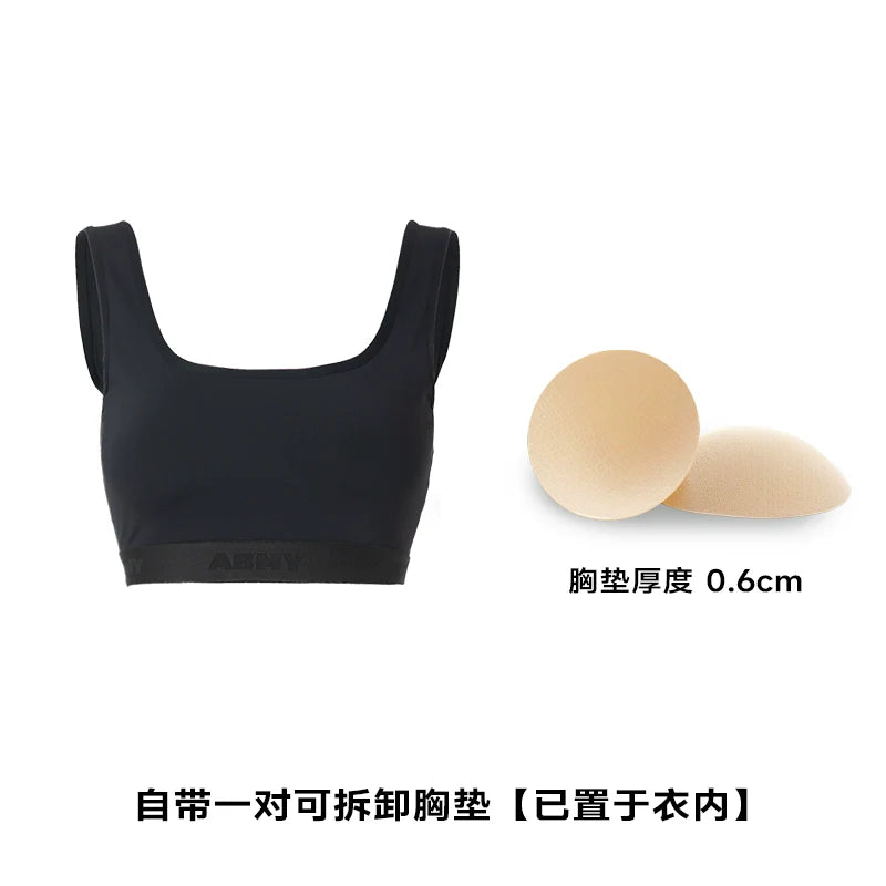 ABMY Hollow Suspender Irregular Pleated Skirt