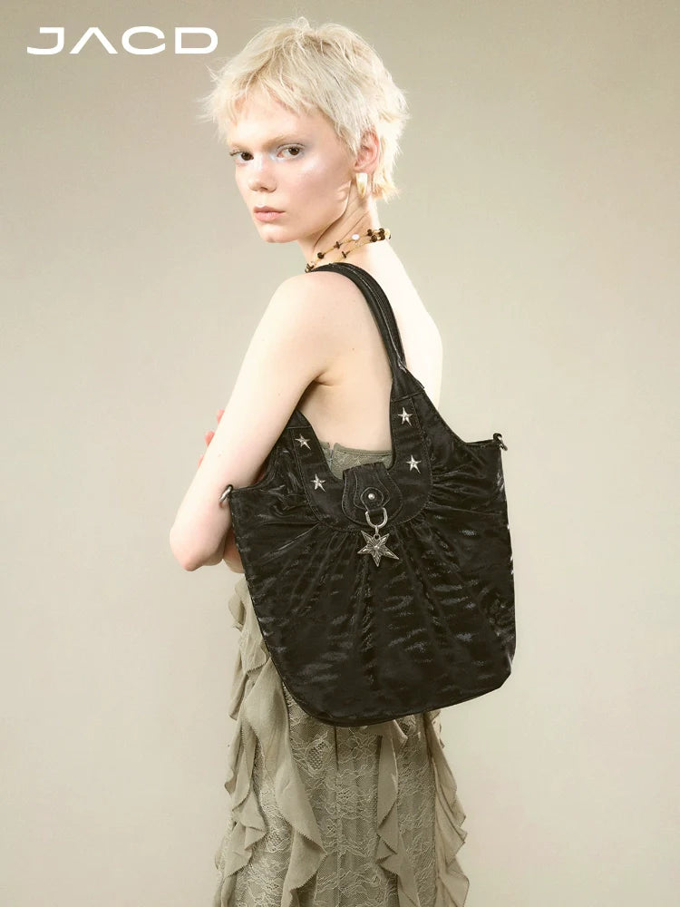 JACD Retro Armpit Large Capacity Shoulder Messenger Bag