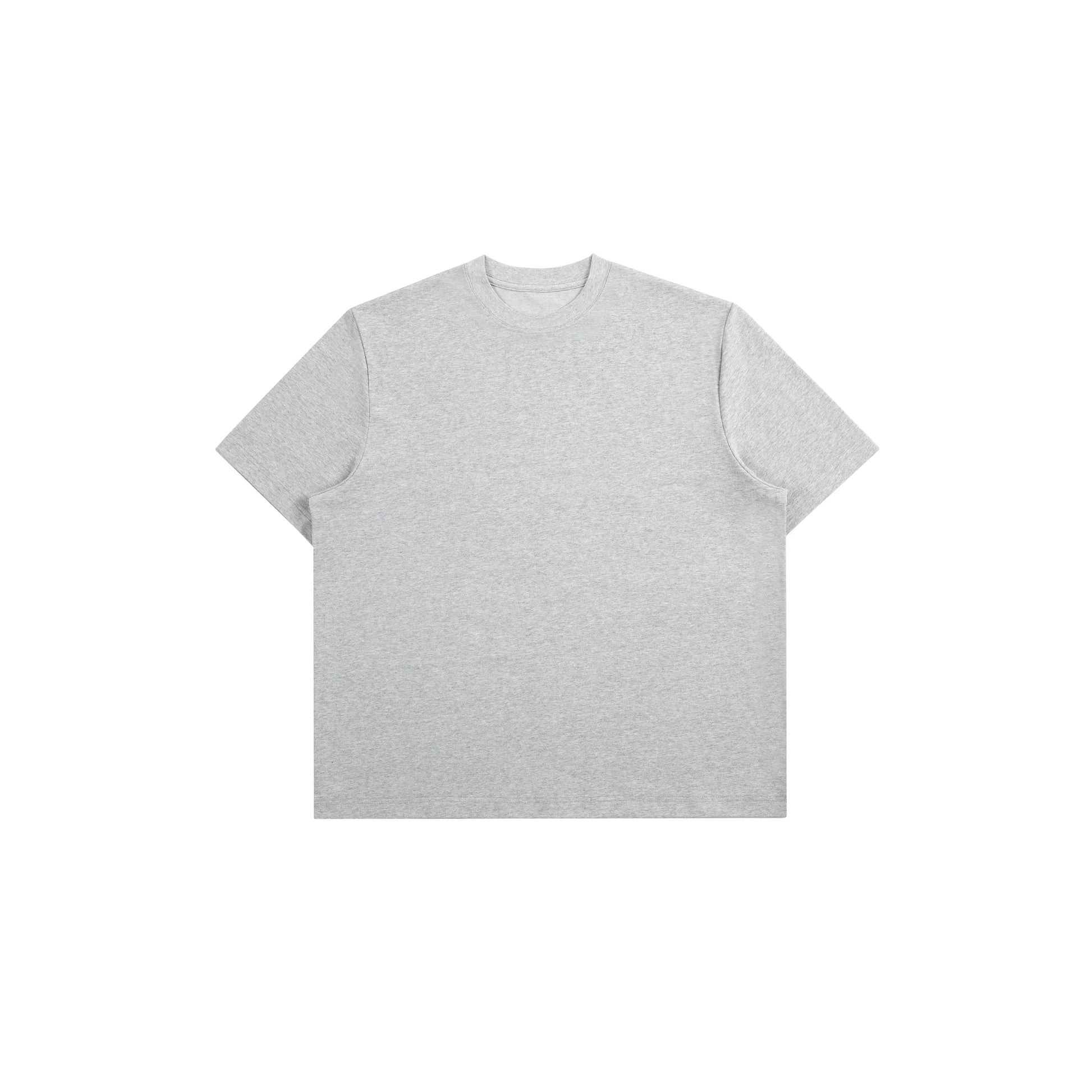 PLUS NO LOGO Small Neckline Short Wide Cool Tee