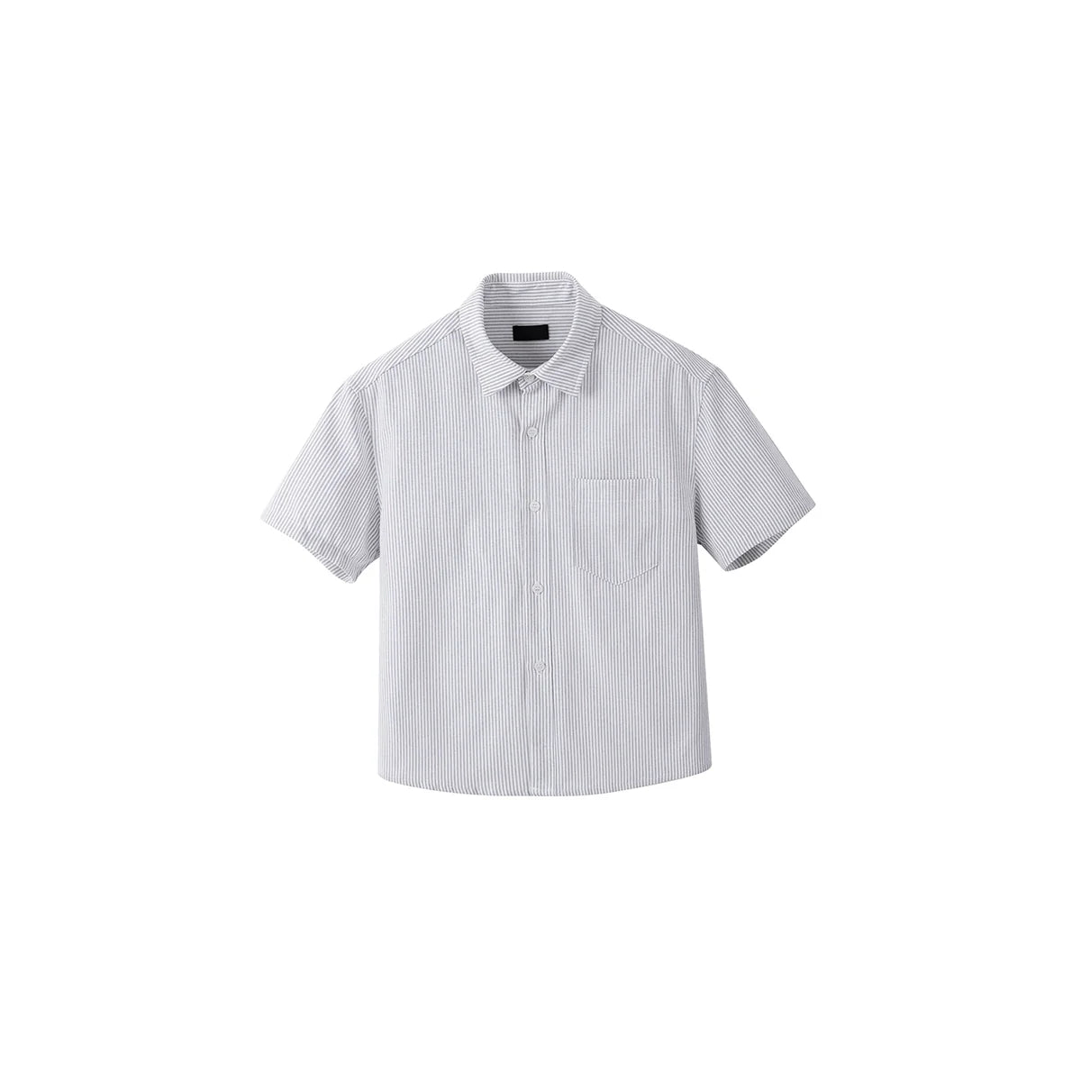 PLUS NO LOGO Striped Short Sleeve Shirt