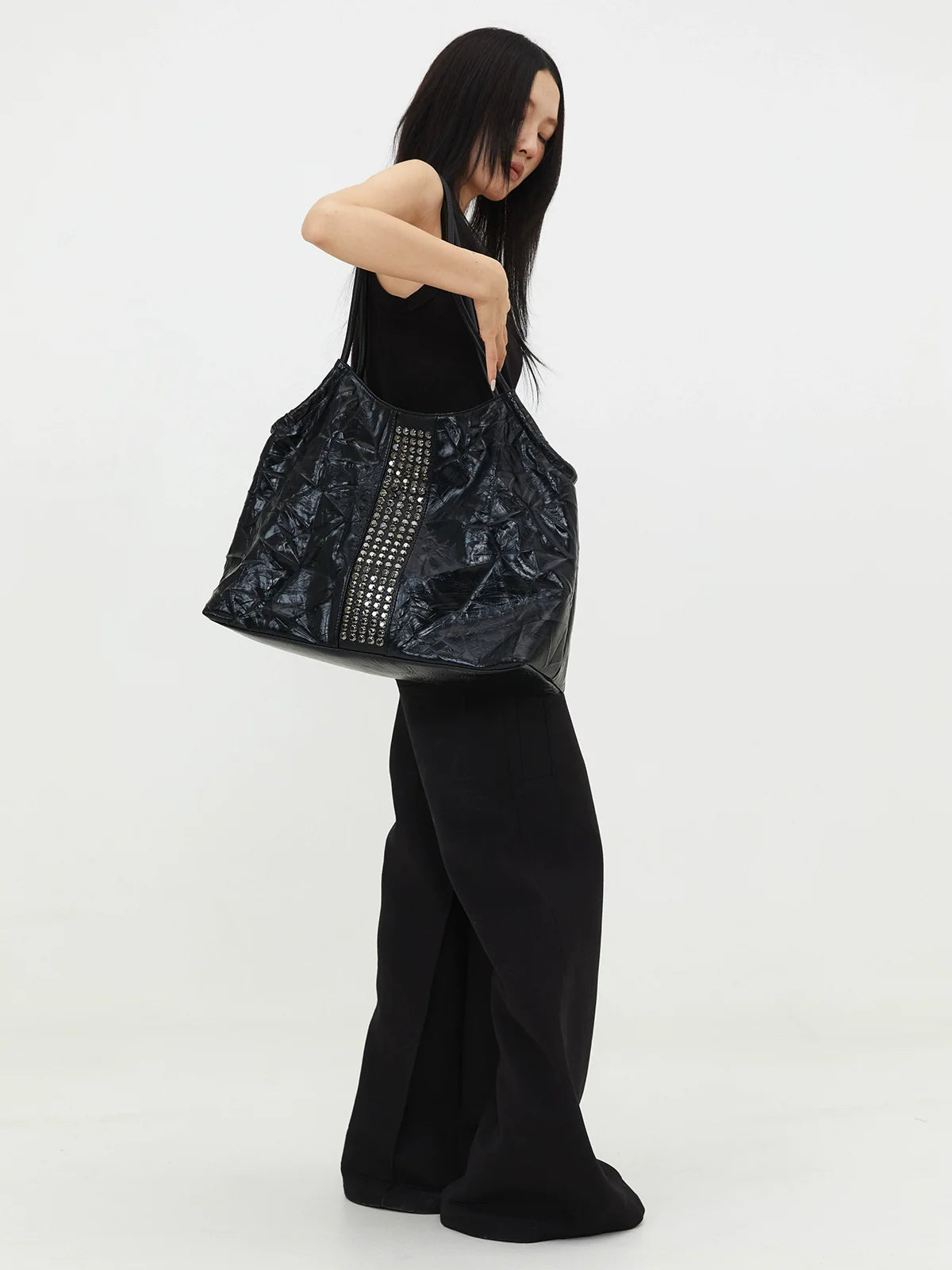 BINGBONG Large Capacity Commuter Shoulder Tote Bag