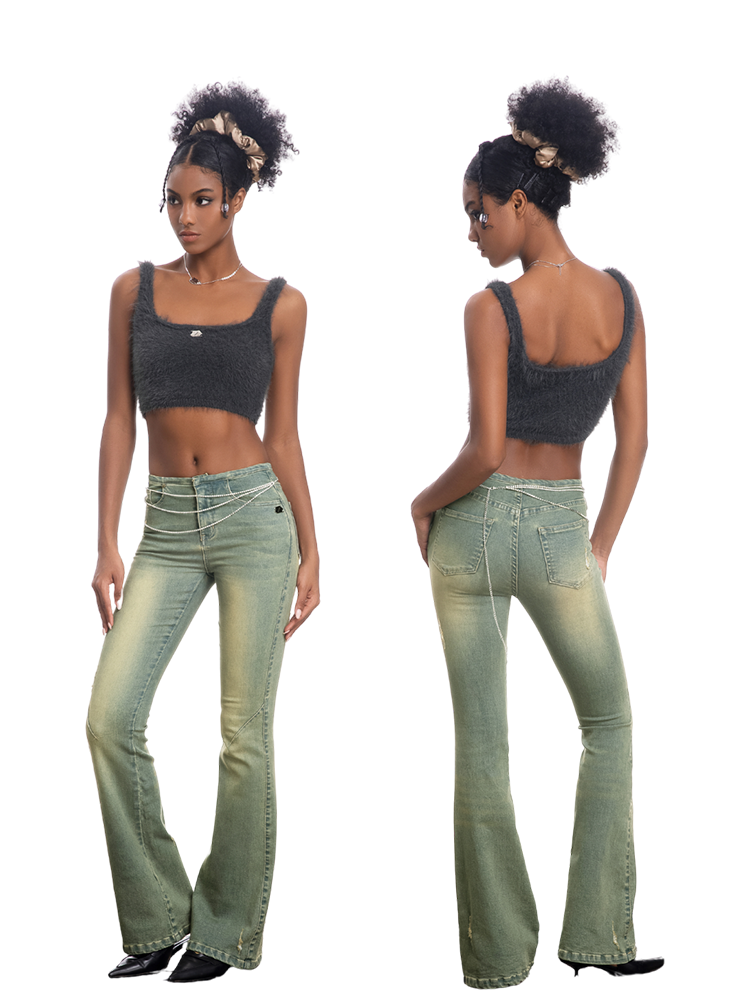 ABMY Slim and Skinny Spice Girl Pull Jeans