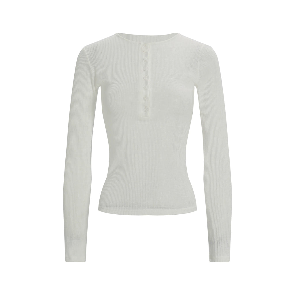 Jim Kennet Slim Slim Fit Pit Striped Long Sleeve Top