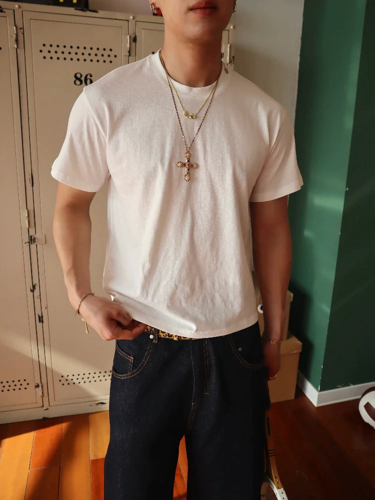 InsGale Plain Basic Semi-transparent Quick-drying Bamboo Tee