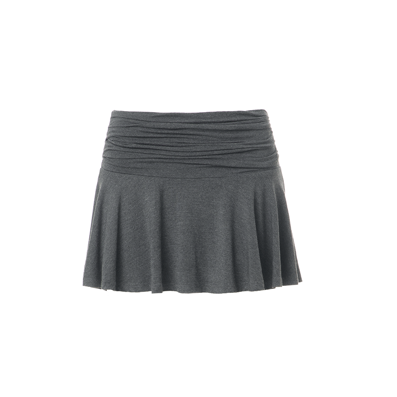 ABMY Thin Pleated Waist Pure Desire Ballet Skirt