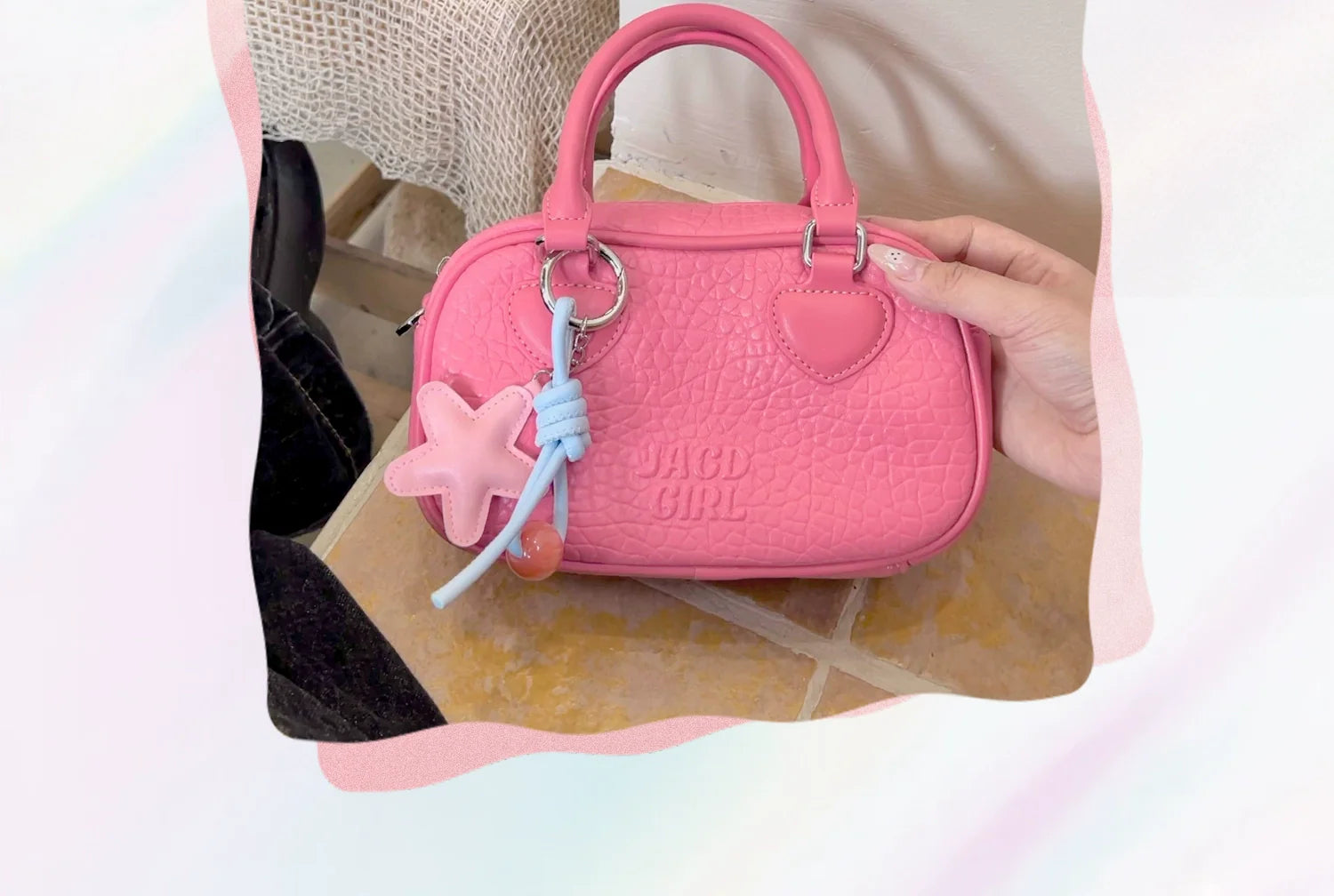 JACD Crossbody Bag Handbag Boston Bag