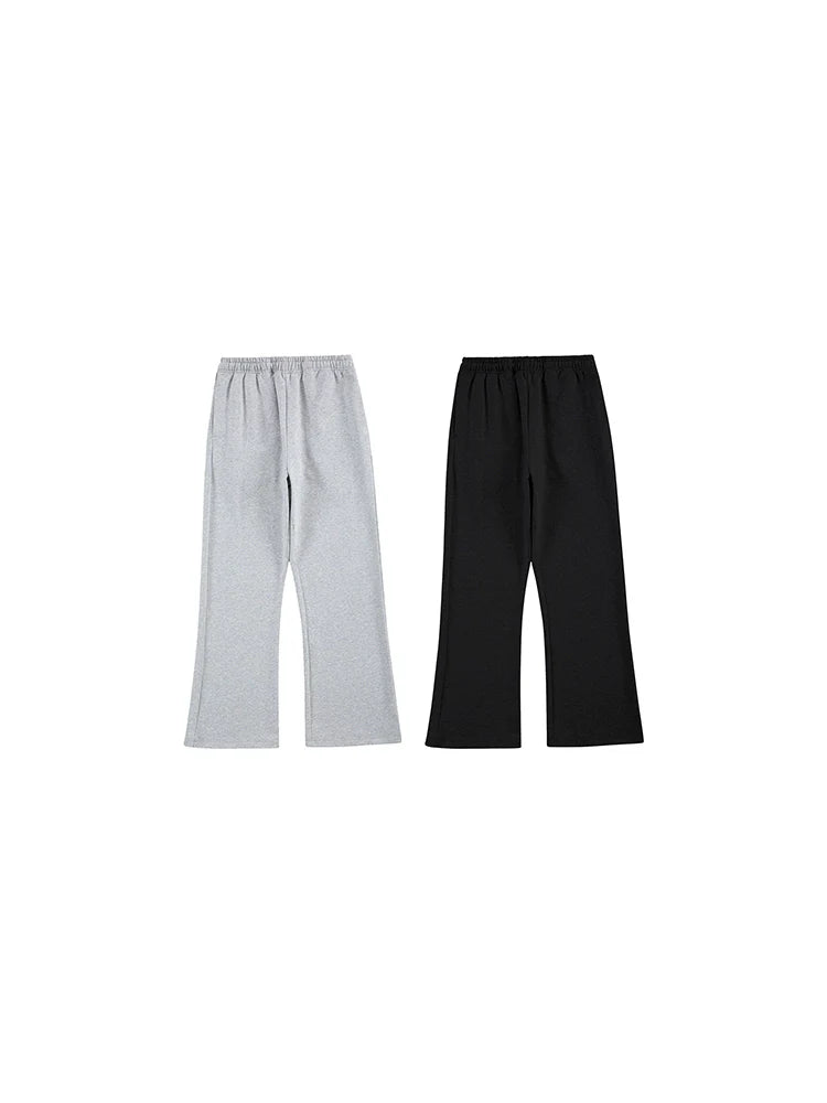 PLUS NO LOGO Loose Casual Versatile Micro-pull Sweatpants
