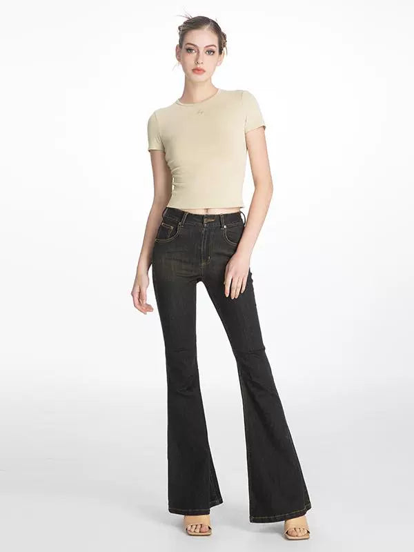 ABMY Retro and Old Washed Thin Trousers