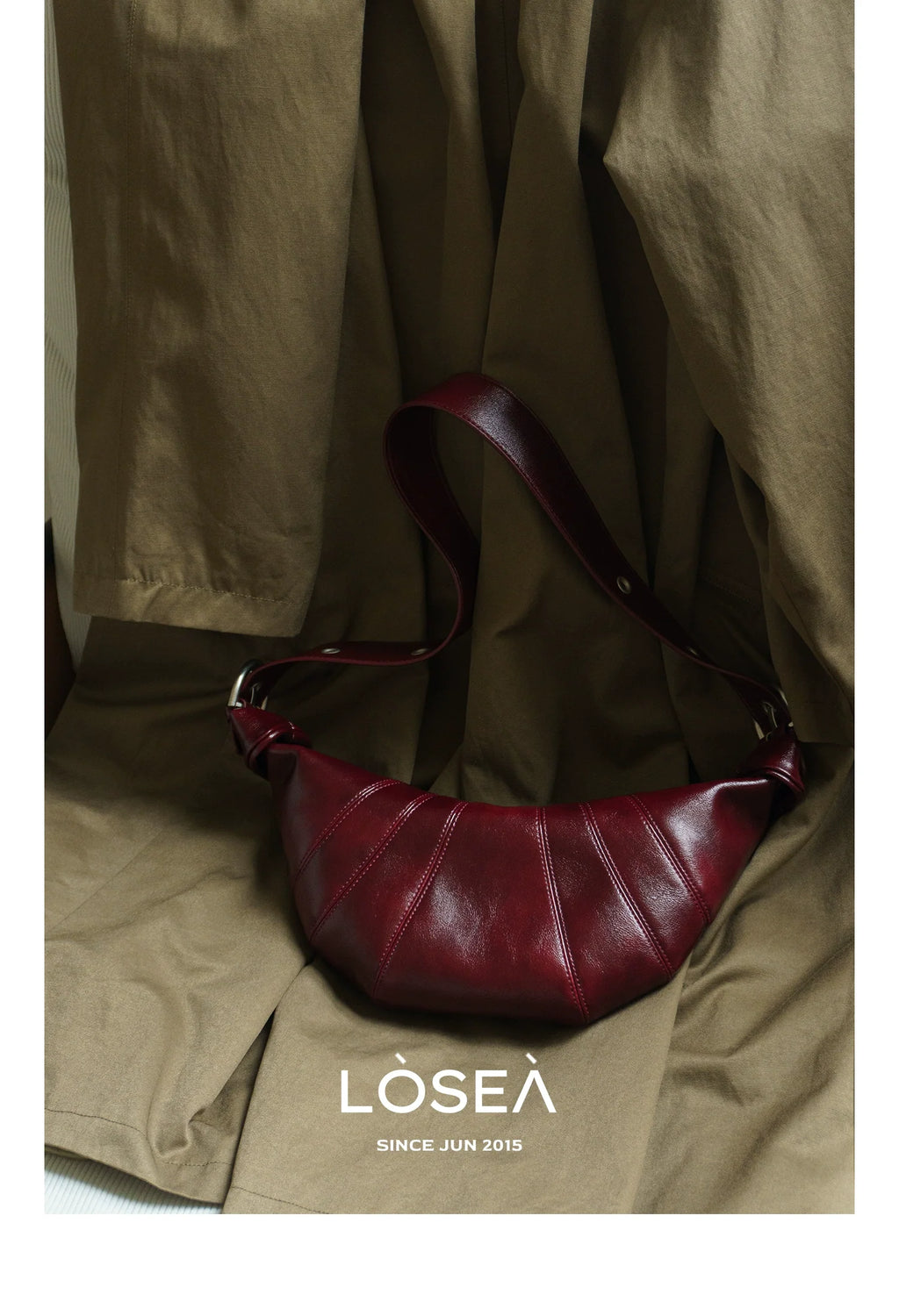 LOSEA Premium Textured Versatile Retro Shoulder Crossbody Bag