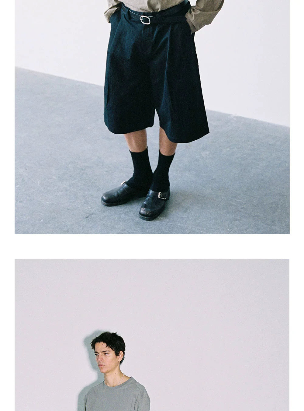 Anniehall Washed Textured Blockbuster Shorts