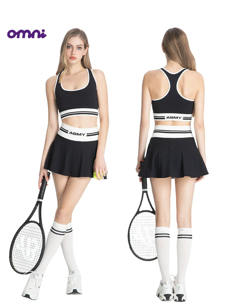 ABMY Sports Contrasting I-shaped Sling Vest