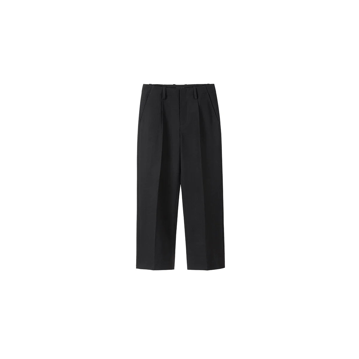 PLUS NO LOGO Commuter Loose Straight Trousers