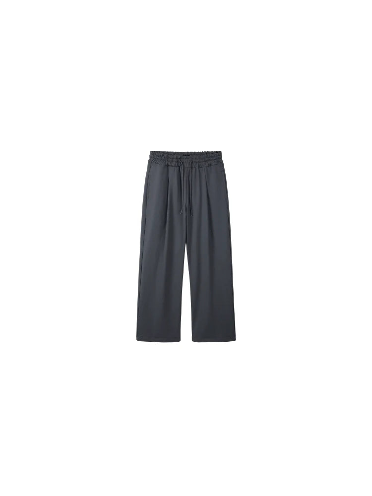 PLUS NO LOGO Micro-straight Sports Trousers