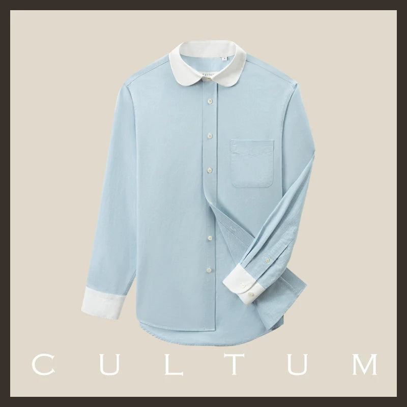 CULTUM Shirt Long Sleeve Casual Vintage