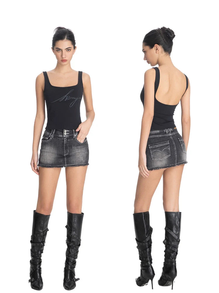 ABMY Halter Print Vest Sling