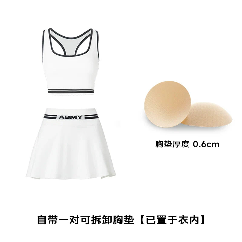 ABMY Sports Contrasting I-shaped Sling Vest