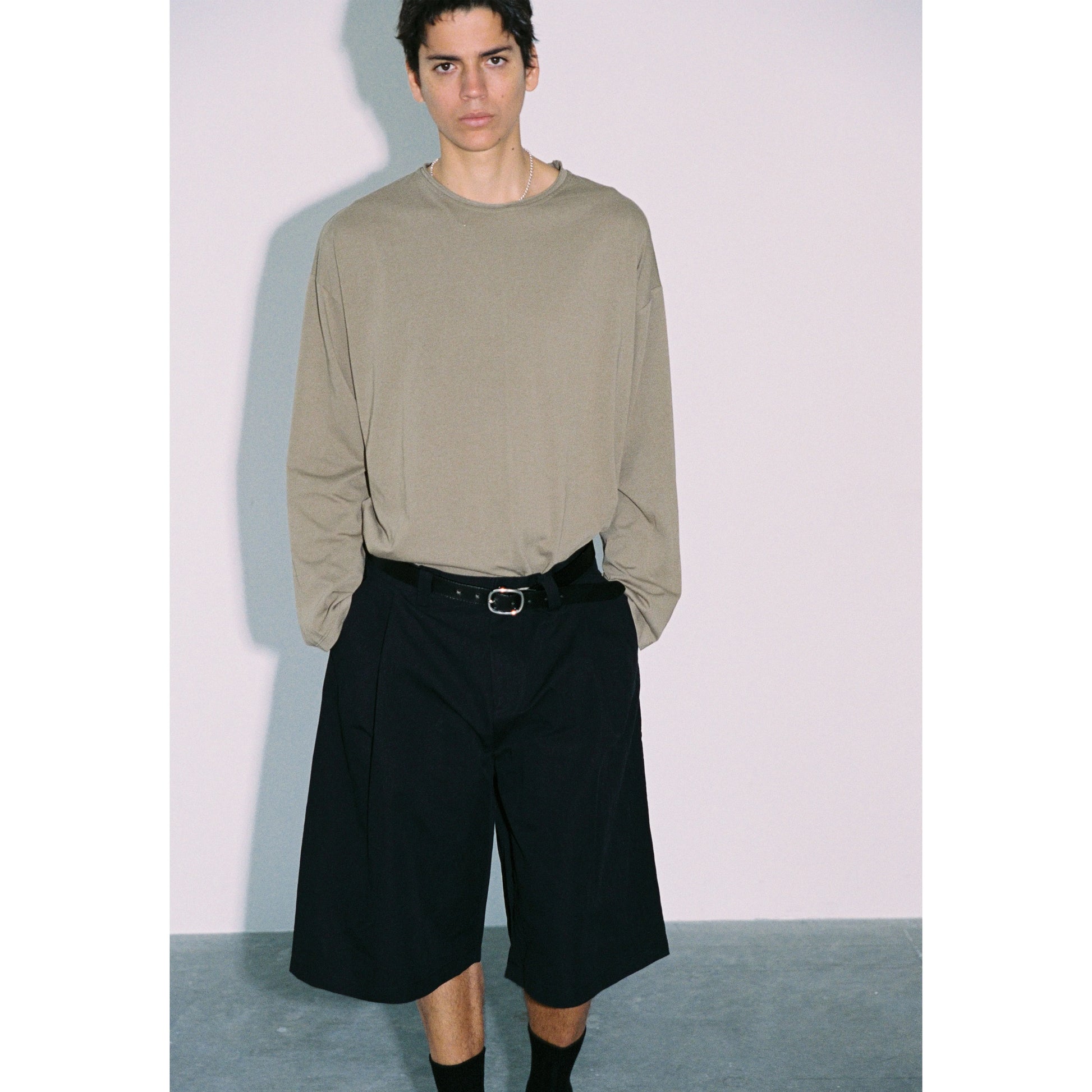 Anniehall Sunscreen Cool Sense Curled Collar Roll Long Sleeve