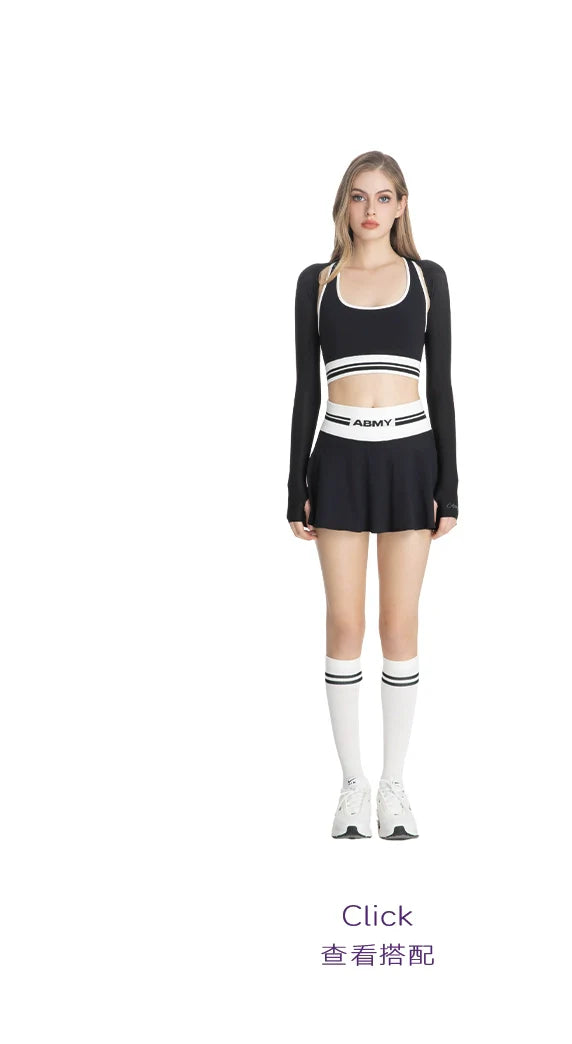 ABMY Sports Contrasting I-shaped Sling Vest