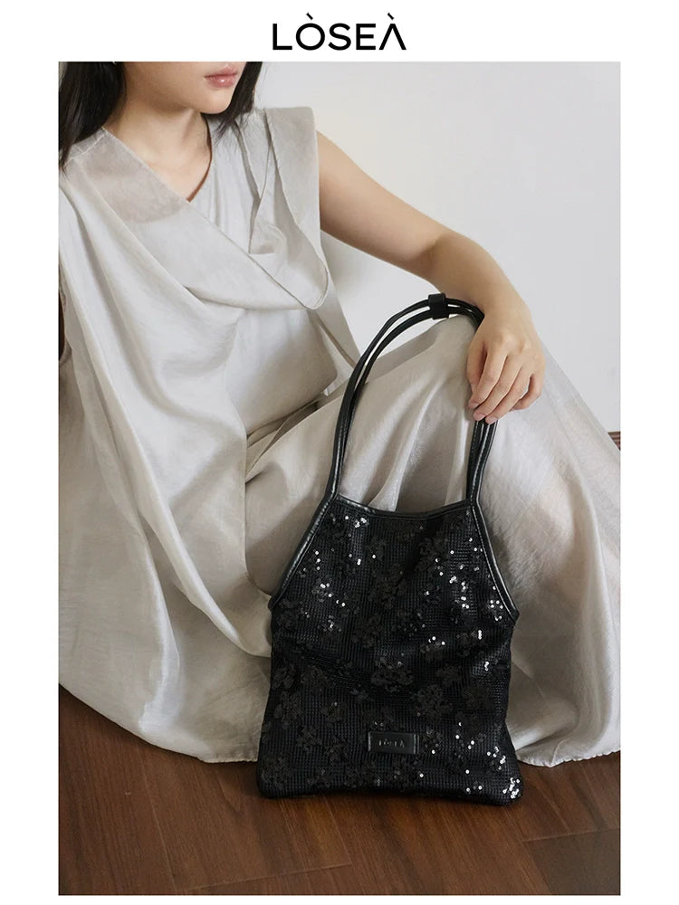LOSEA Blingbling Sequined Premium Shoulder Bag