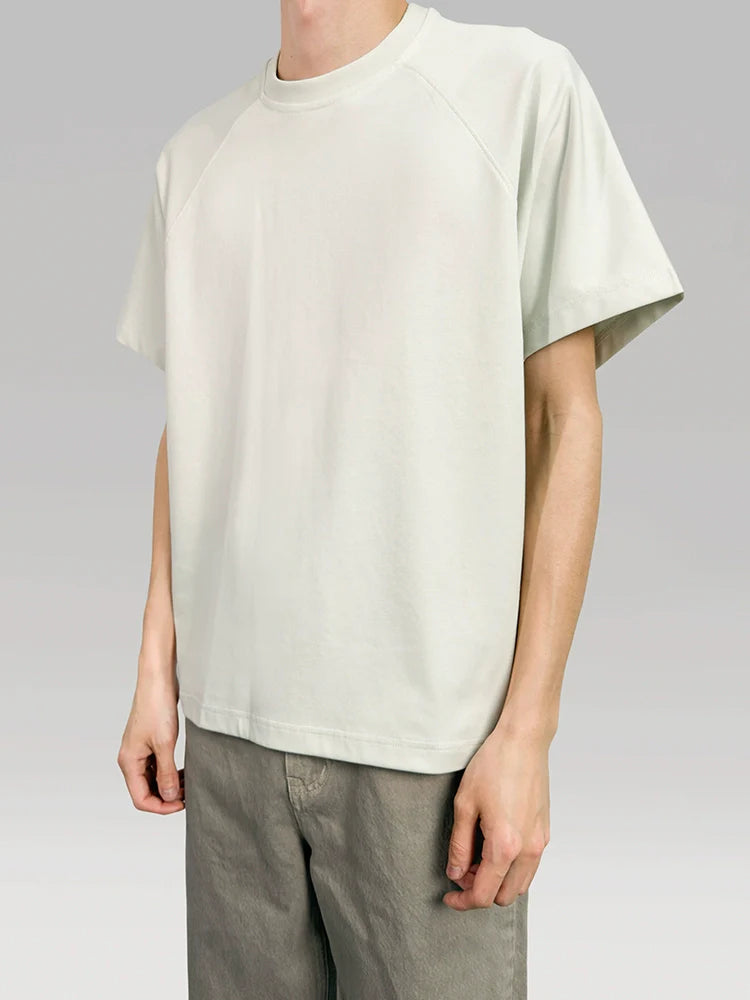 PLUS NO LOGO Moisture Wicking Small Neckline Shoulder Tee