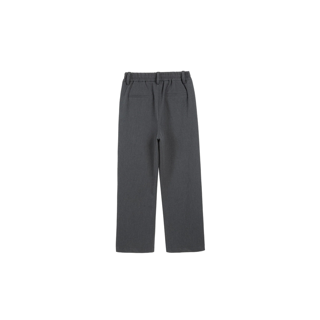 PLUS NO LOGO Straight Drop Anti-wrinkle Trousers