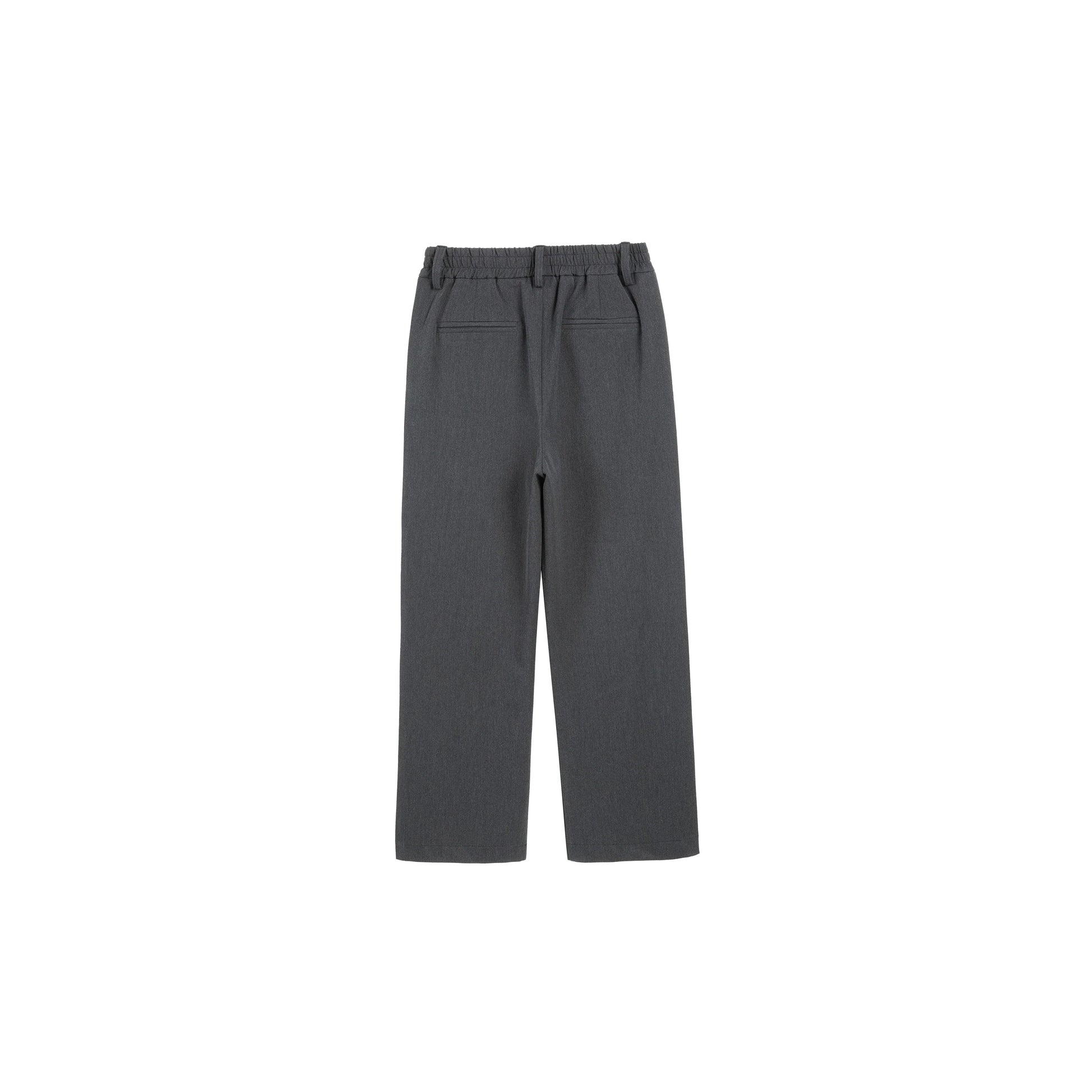 PLUS NO LOGO Straight Drop Anti-wrinkle Trousers