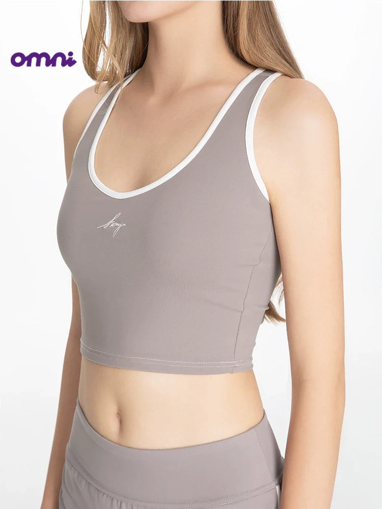 ABMY I-shaped Tennis Sports Sling Vest with Chest Pad