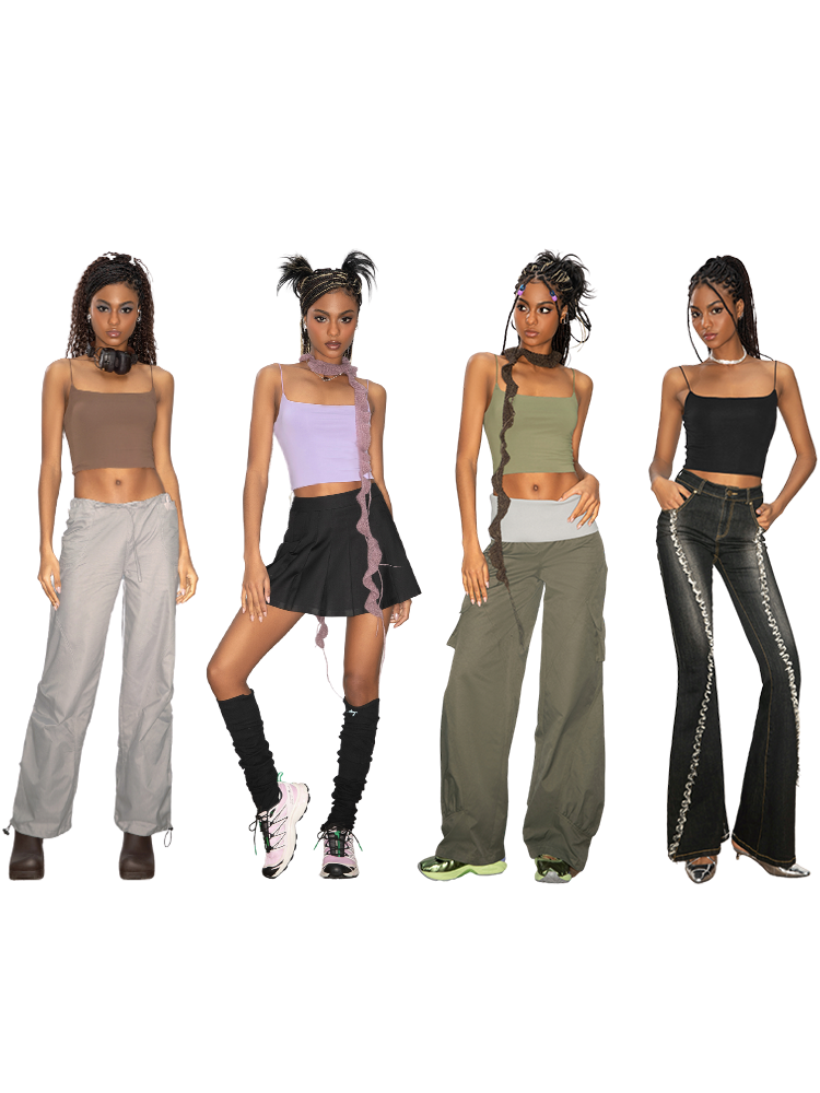 ABMY Self-contained Chest Pad Sexy and Thin Versatile Vest