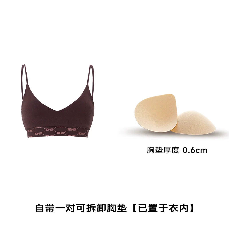 ABMY Triangle Cup Multi-color Steel-rimless Back Bra