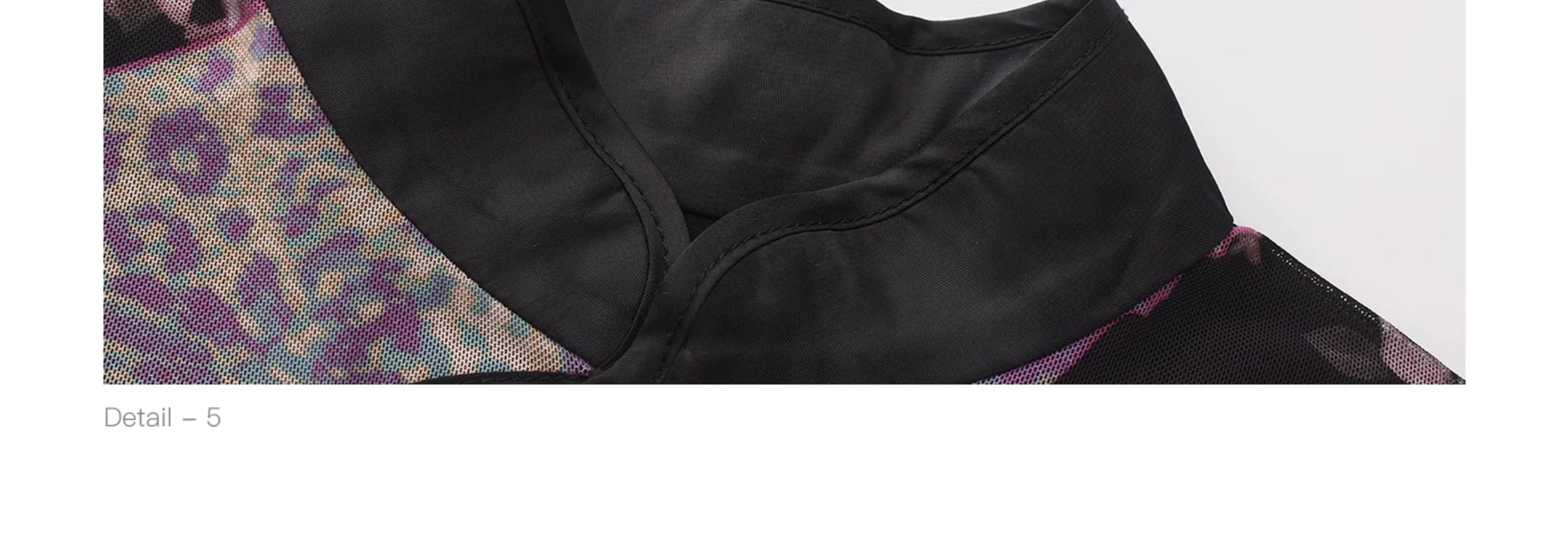 LULUSWINGS Smoked Purple Print Splicing Chinese Cheongsam