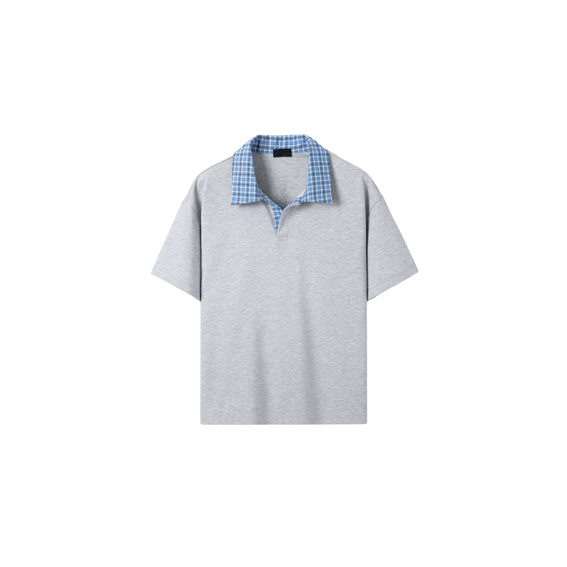 PLUS NO LOGOmiu Color Matching Collar Polo Tee