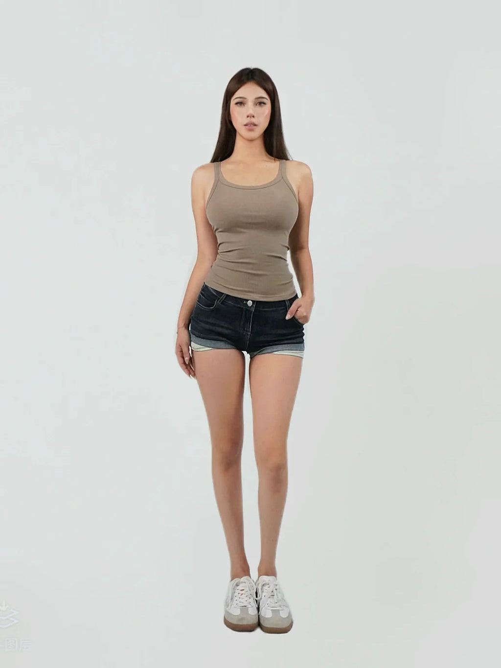 Jim Kennet Minimal Threaded Slim Vest Stretch Sling