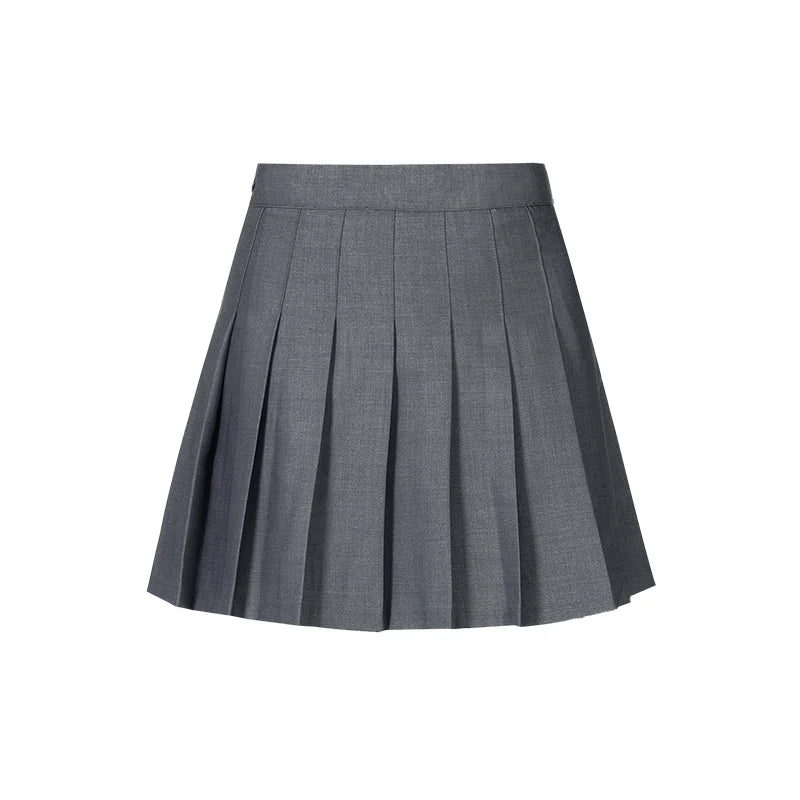 ABMY Card High Waist A Word Thin Sexy Suit Skirt