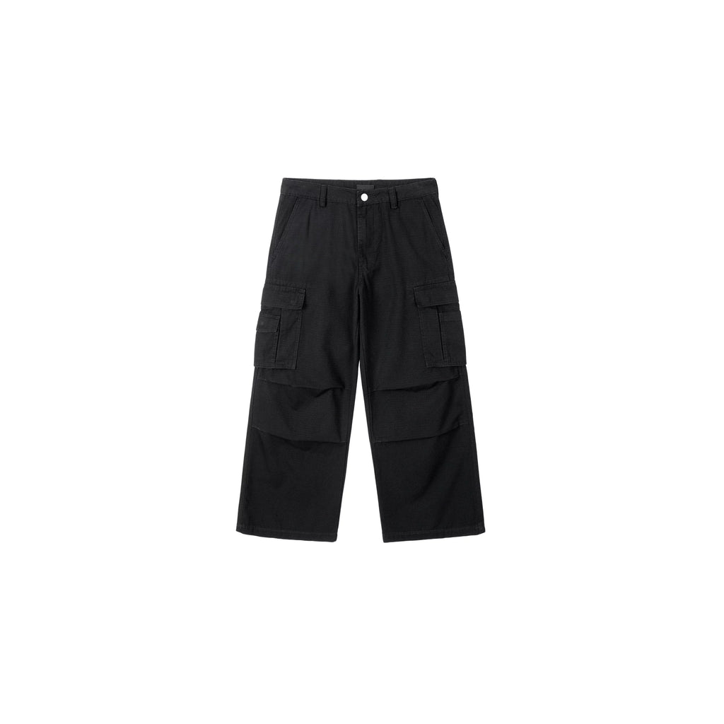 PLUS NO LOGO Washed Loose Wide-leg Cargo Pants