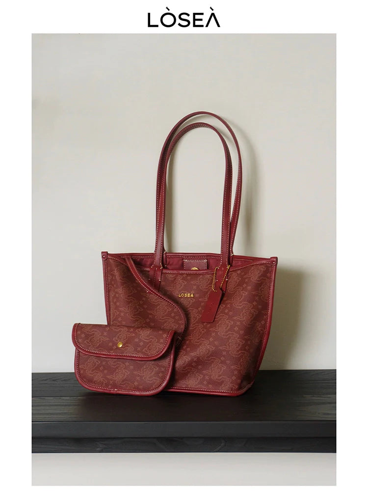 LOSEA Ruyi Moire Versatile Tote Bag
