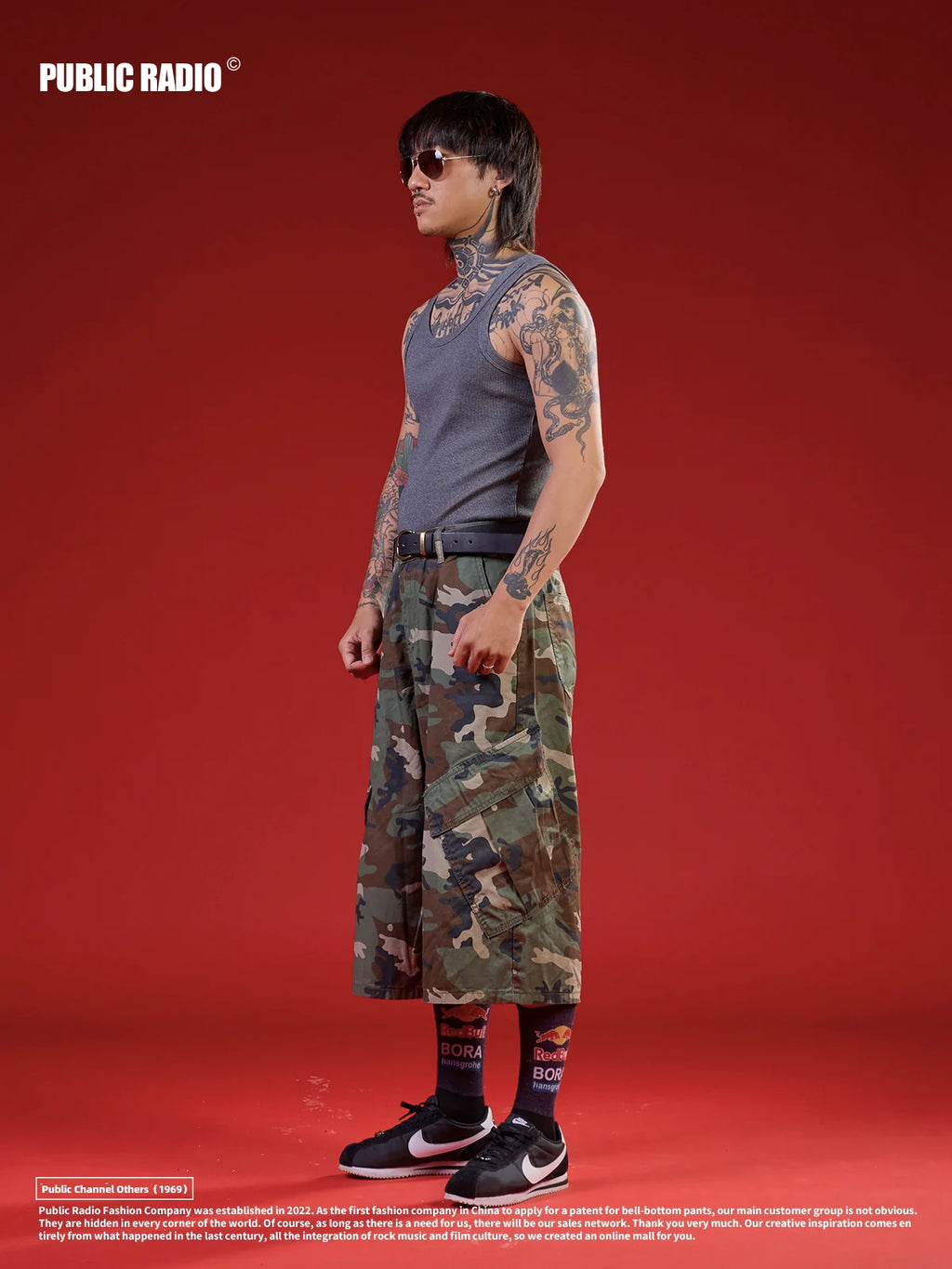 PUBLICRADIO Vintage Heavy Industry Street Combat Pants