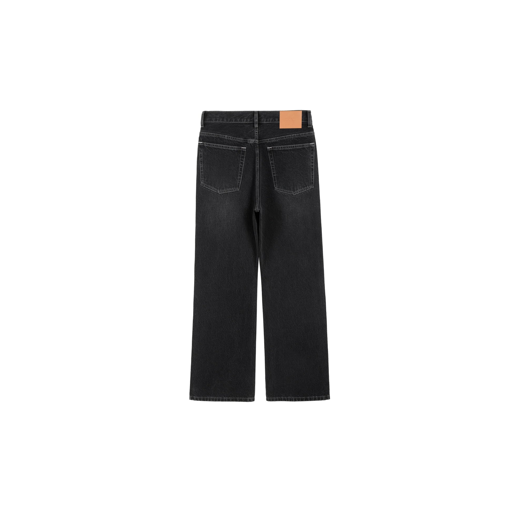 PLUS NO LOGO Washed Old Loose and Micro-pulled Jeans